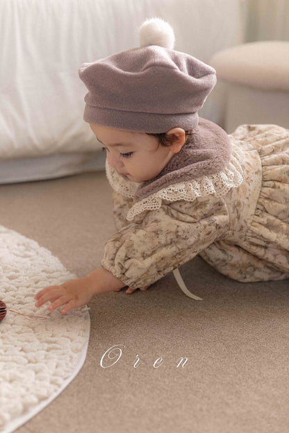 ［OREN］briel padded dress (3oz)