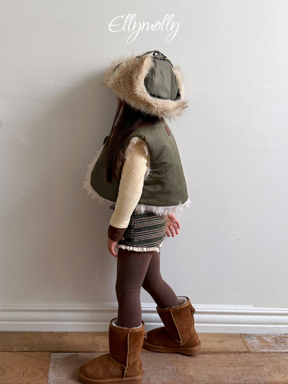 ［ellymolly］furbly reversible vest