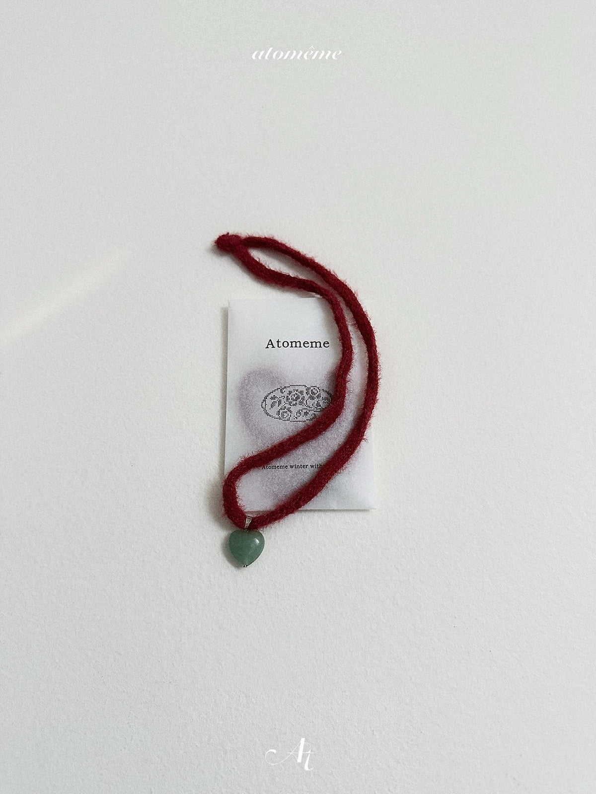 ［atomeme］love stone necklace