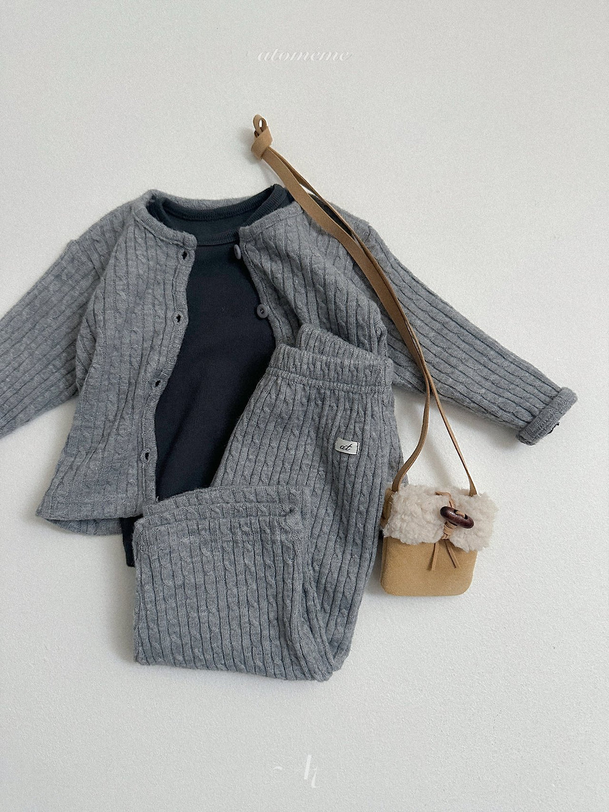 ［atomeme］have knit cardigan