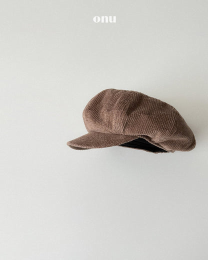 ［ONU］corduroy waffle hat