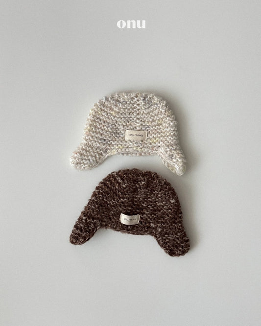 ［ONU］crochet knit beanie