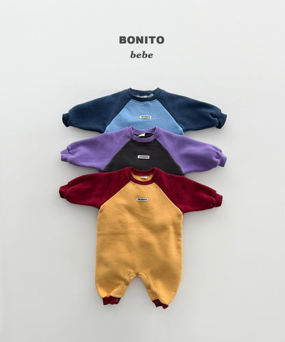 ［BONITO］color raglan suit