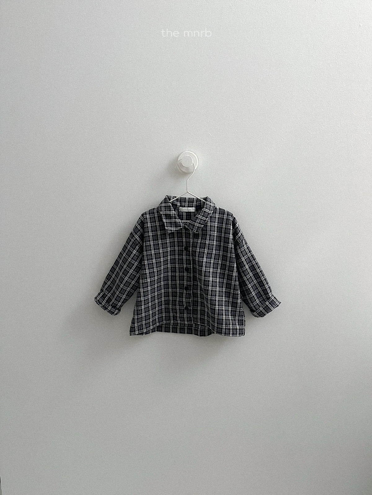 ［minirobe］lia check shirt