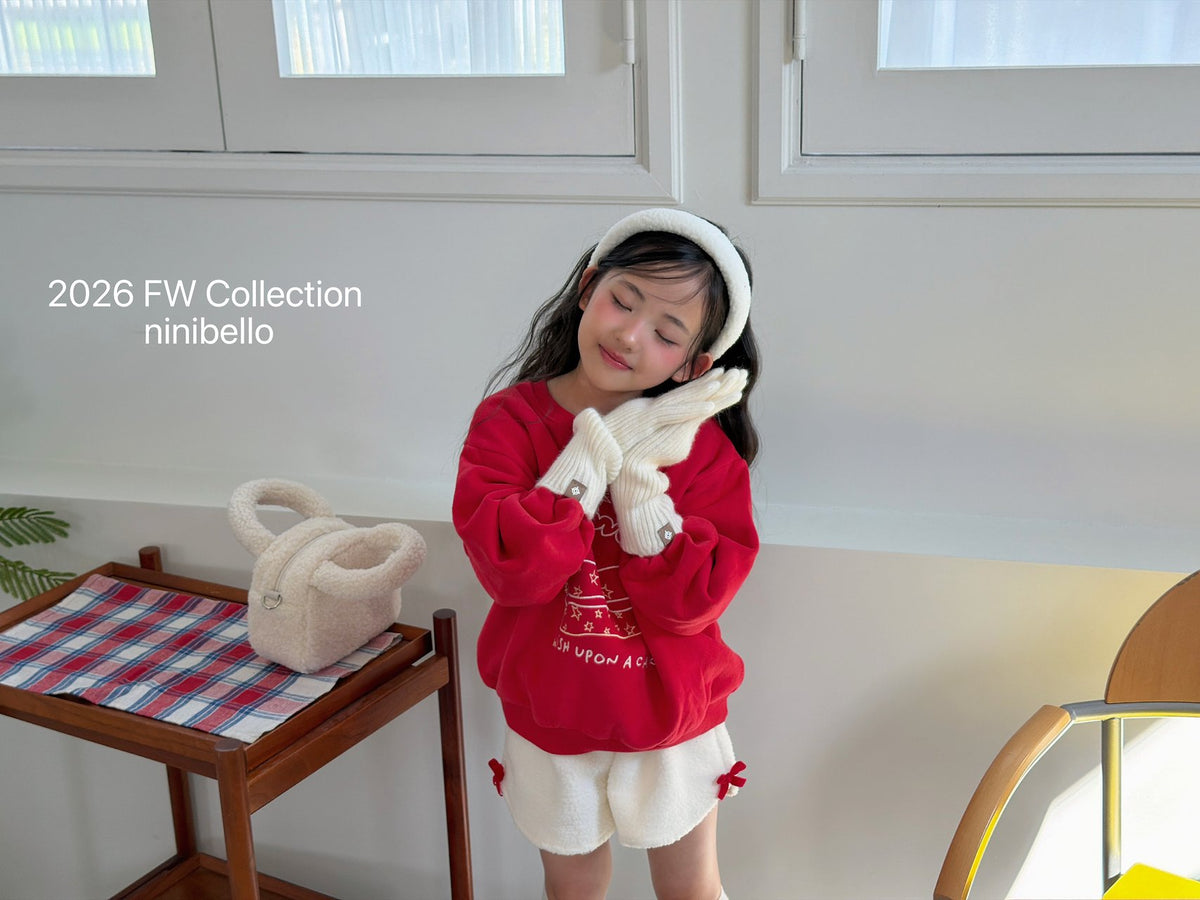［ninibello］meringue ribbon shorts