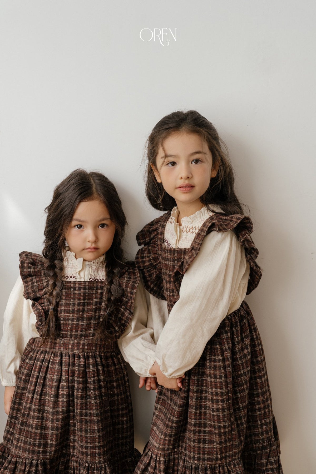 ［OREN］solene pinafore dress