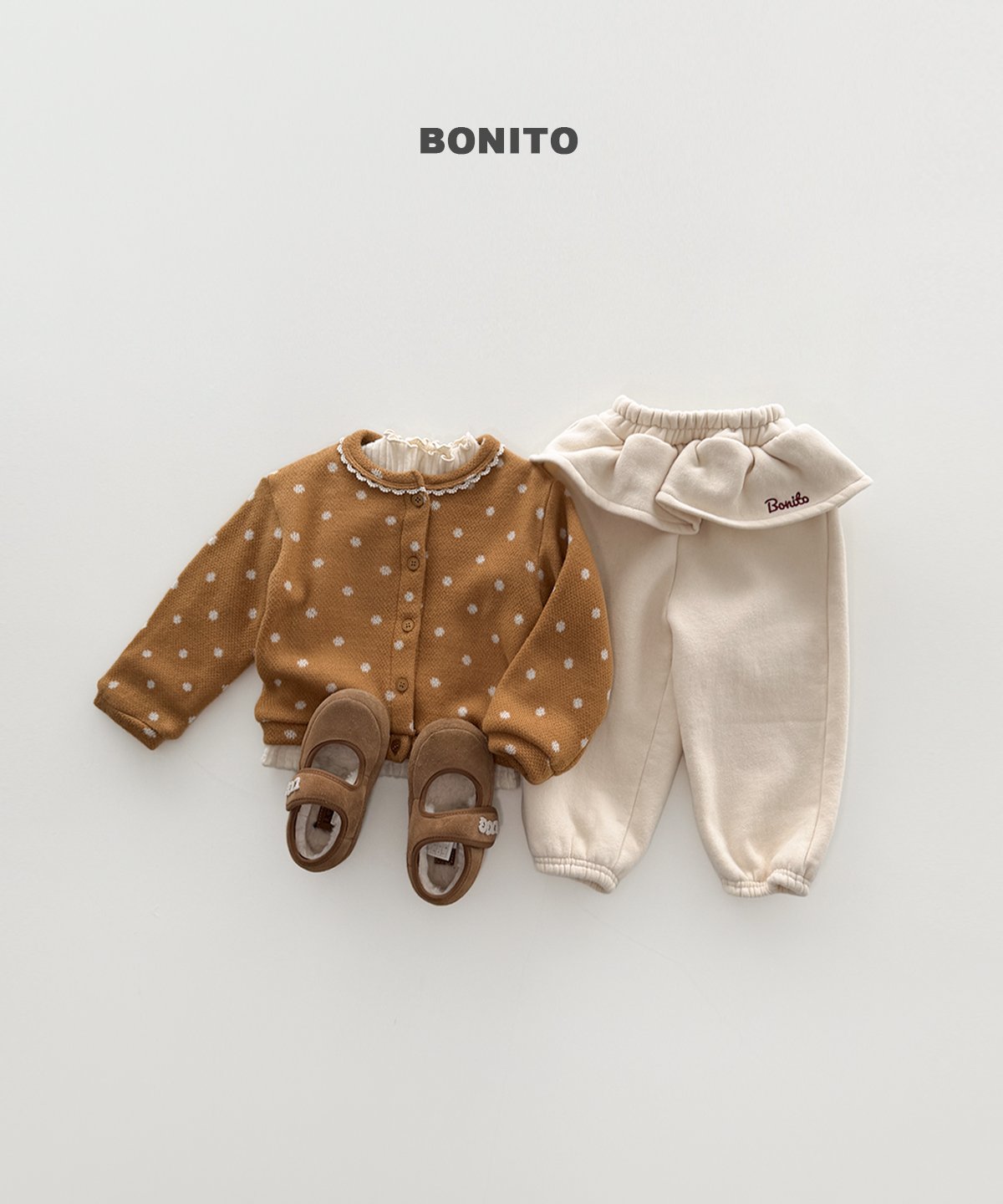 ［BONITO］dot cardigan