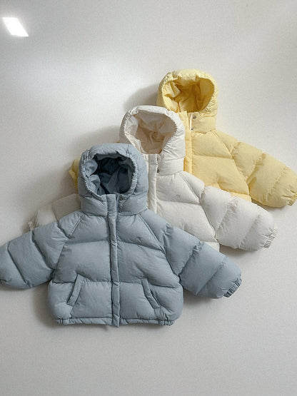 ［minirobe］roro hooded padded jacket