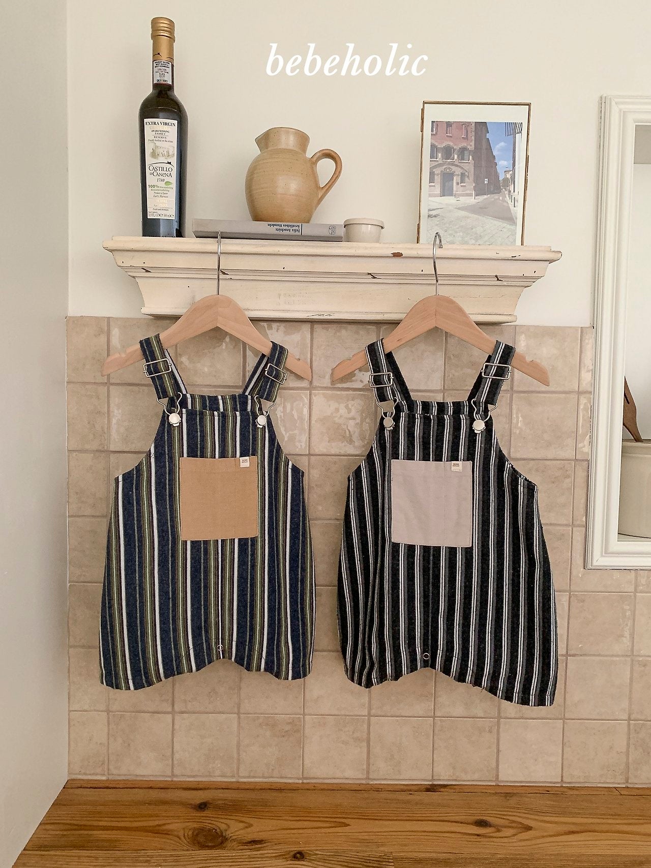 50.MoreStripedSuspenderRomper