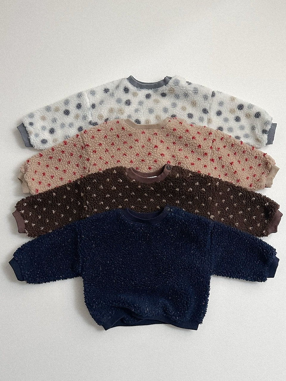 ［minirobe］multi dumble sweatshirt