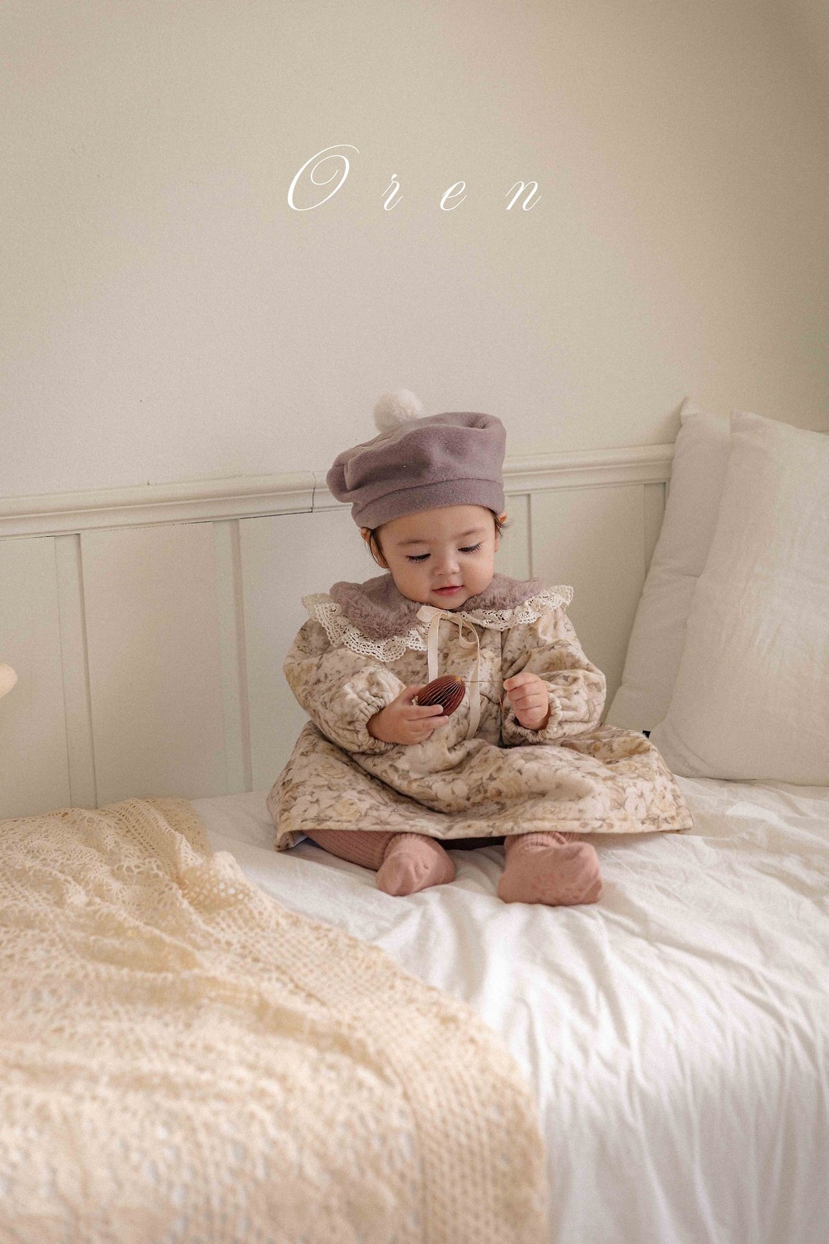 ［OREN］briel padded dress (3oz)