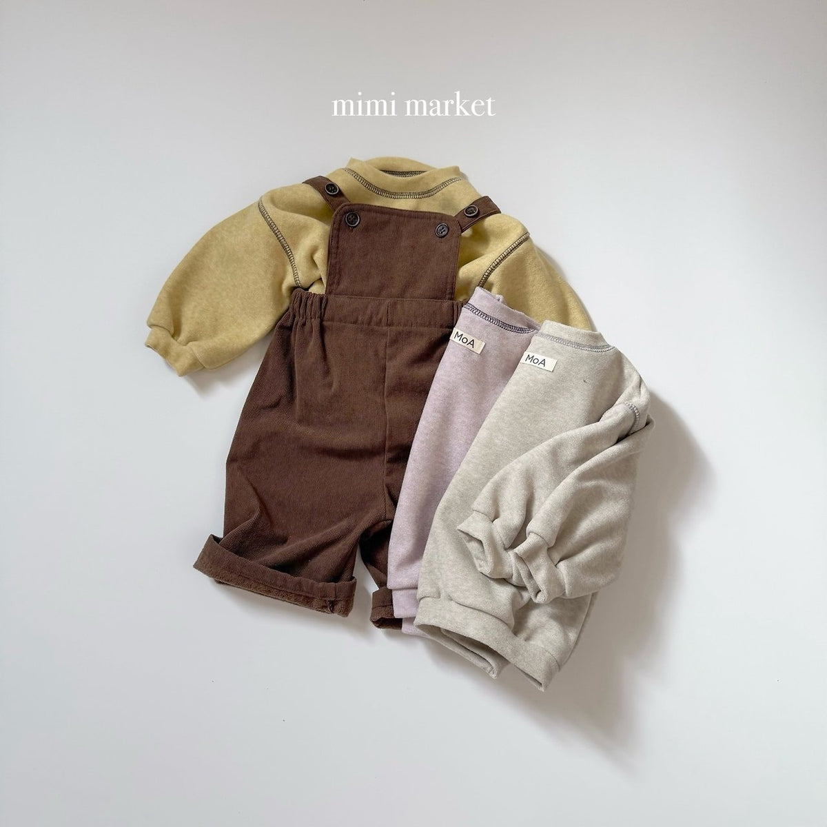 ［mimimarket］mink terry sweatshirt
