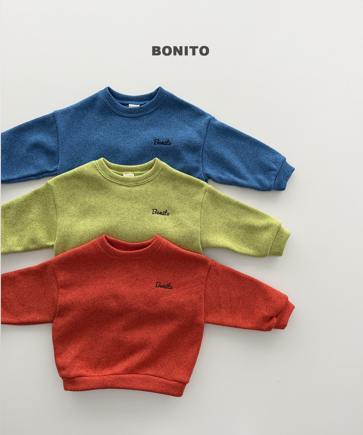［BONITO］gradation knit sweatshirt