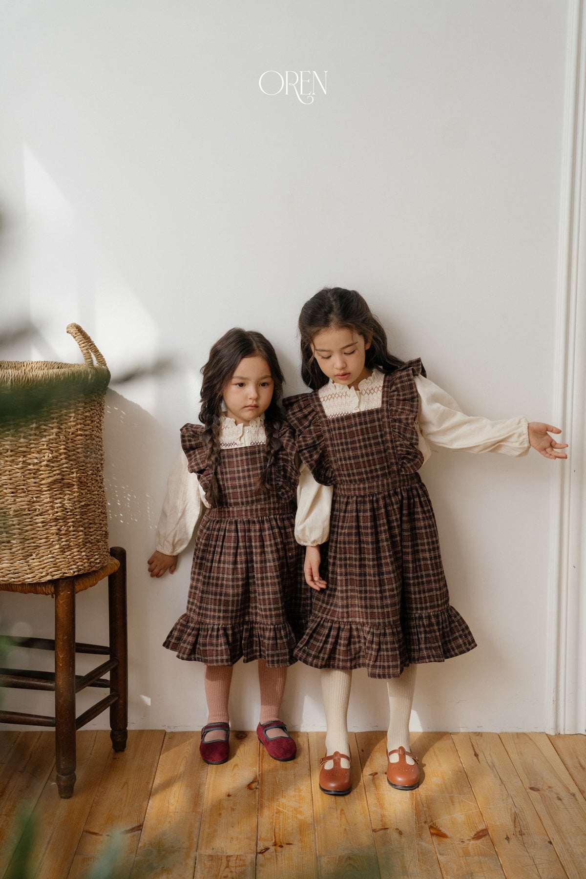 ［OREN］solene pinafore dress