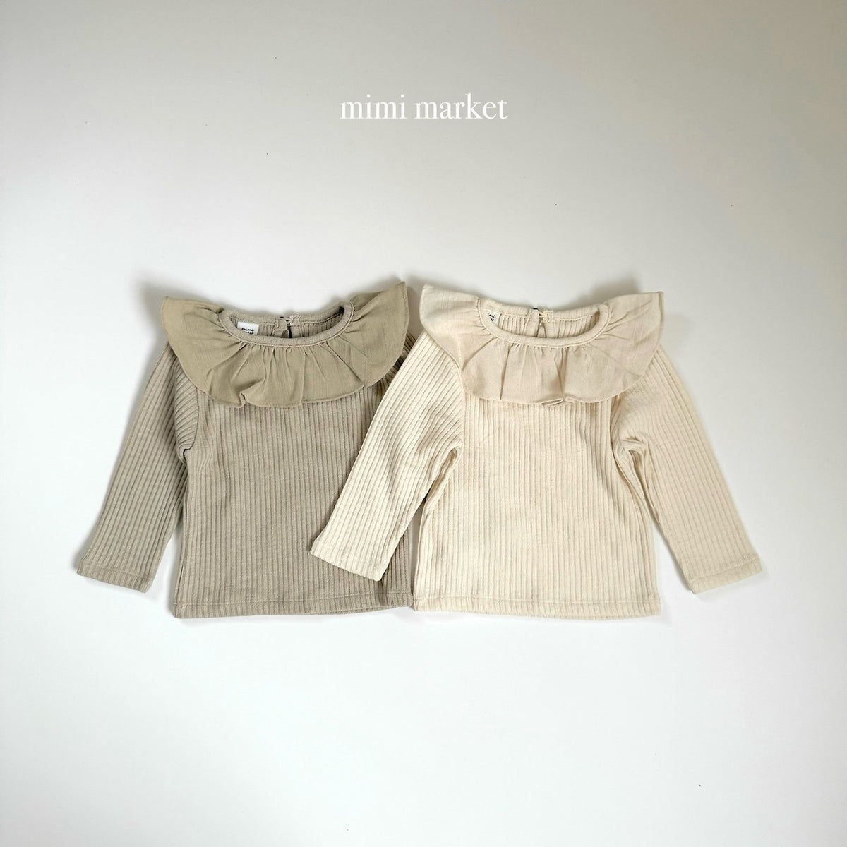 ［mimimarket］liz collar tee