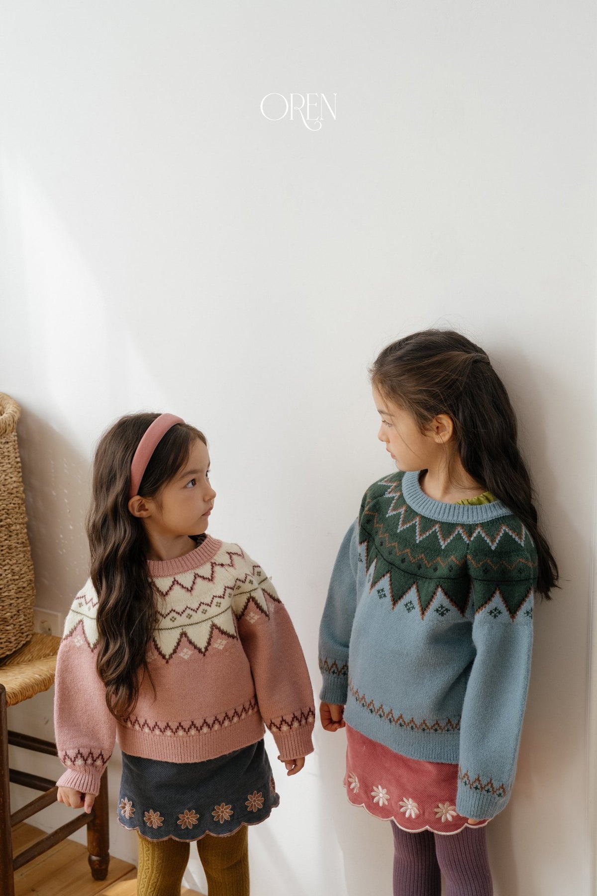 ［OREN］oslo reversible knit cardigan