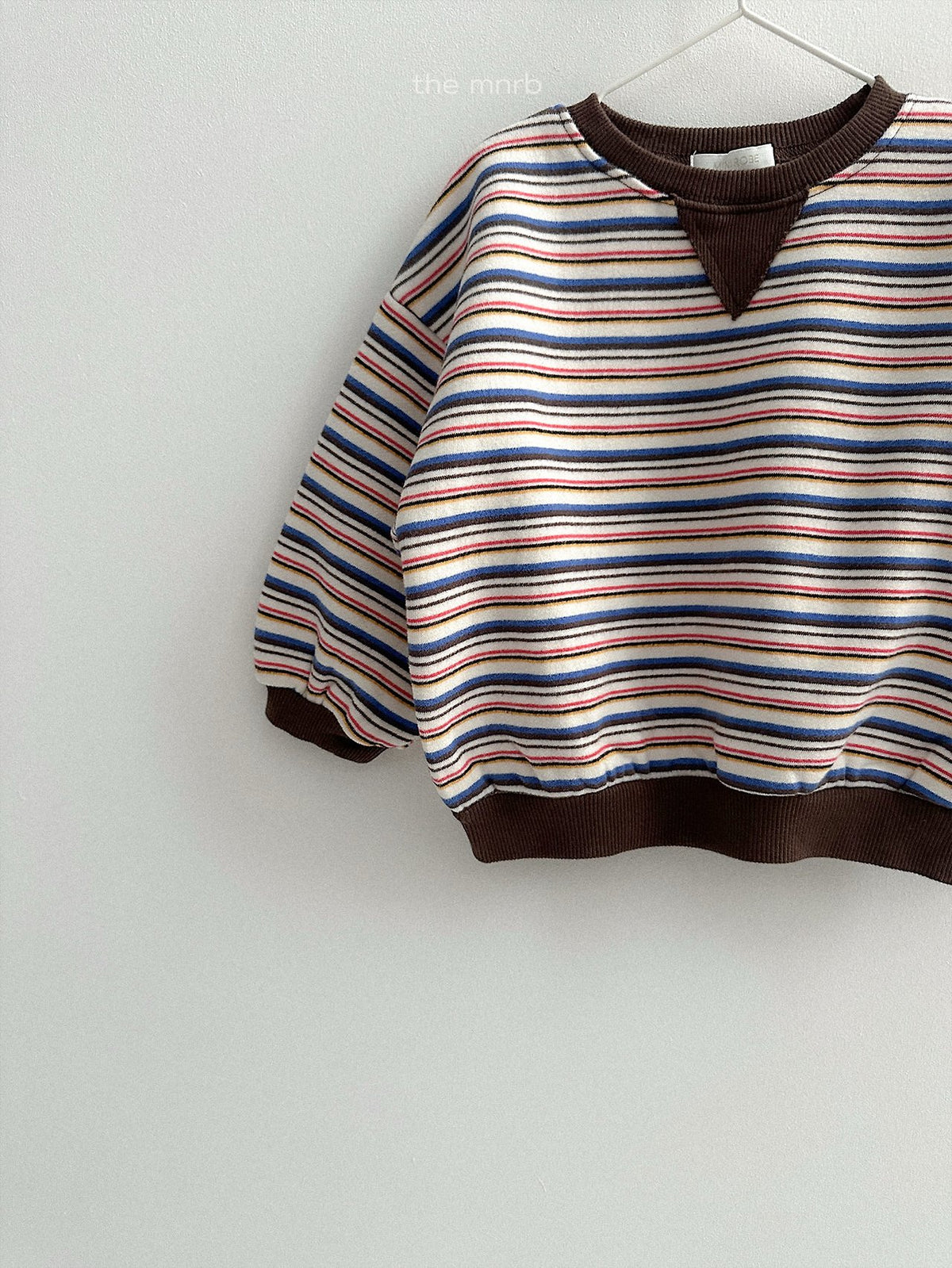 ［minirobe］rainbow sweatshirt