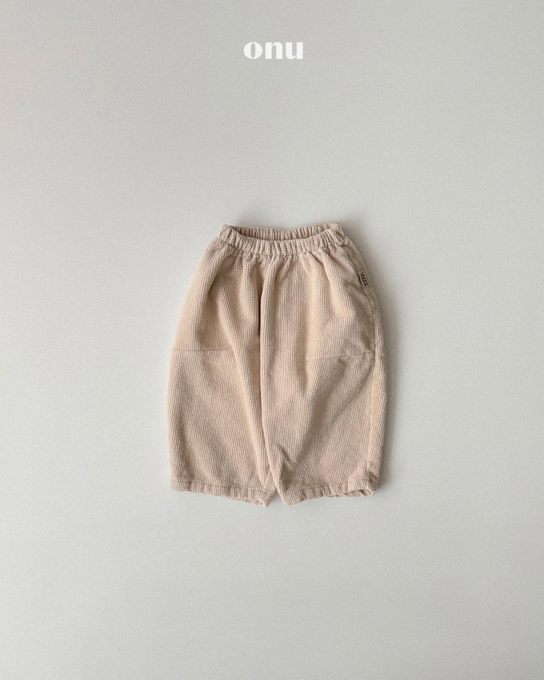 ［ONU］corduroy wide pants