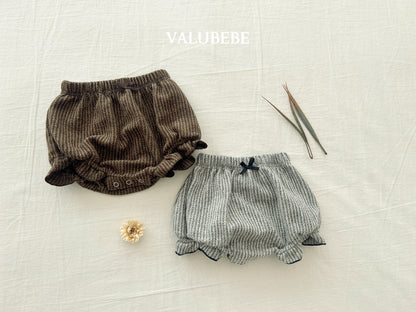 ［valubebe］herringbone frill pumpkin pants