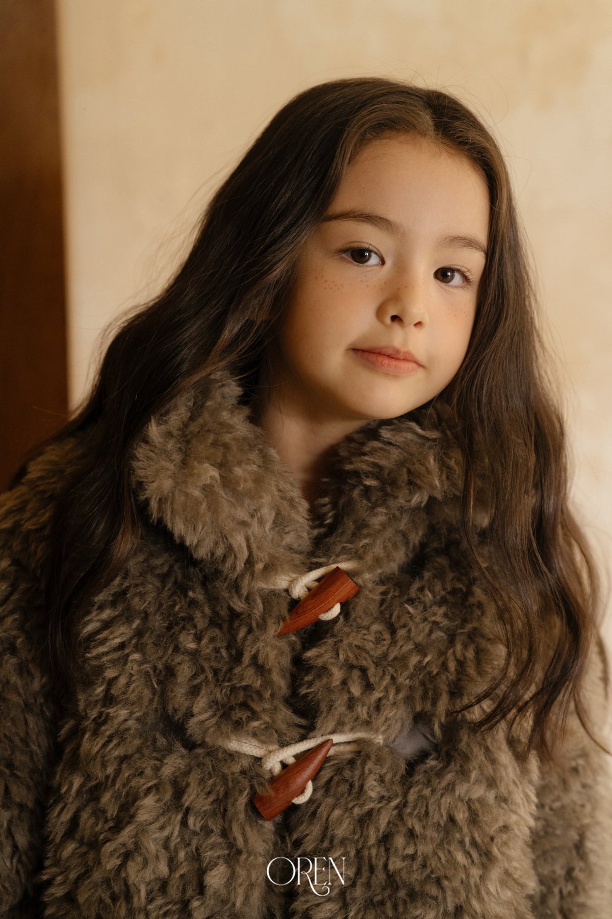 ［OREN］bernie toggle fur jacket
