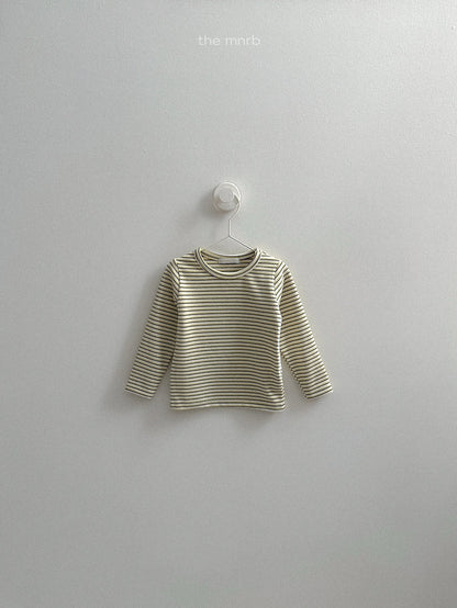 ［minirobe］yoyo striped t-shirt