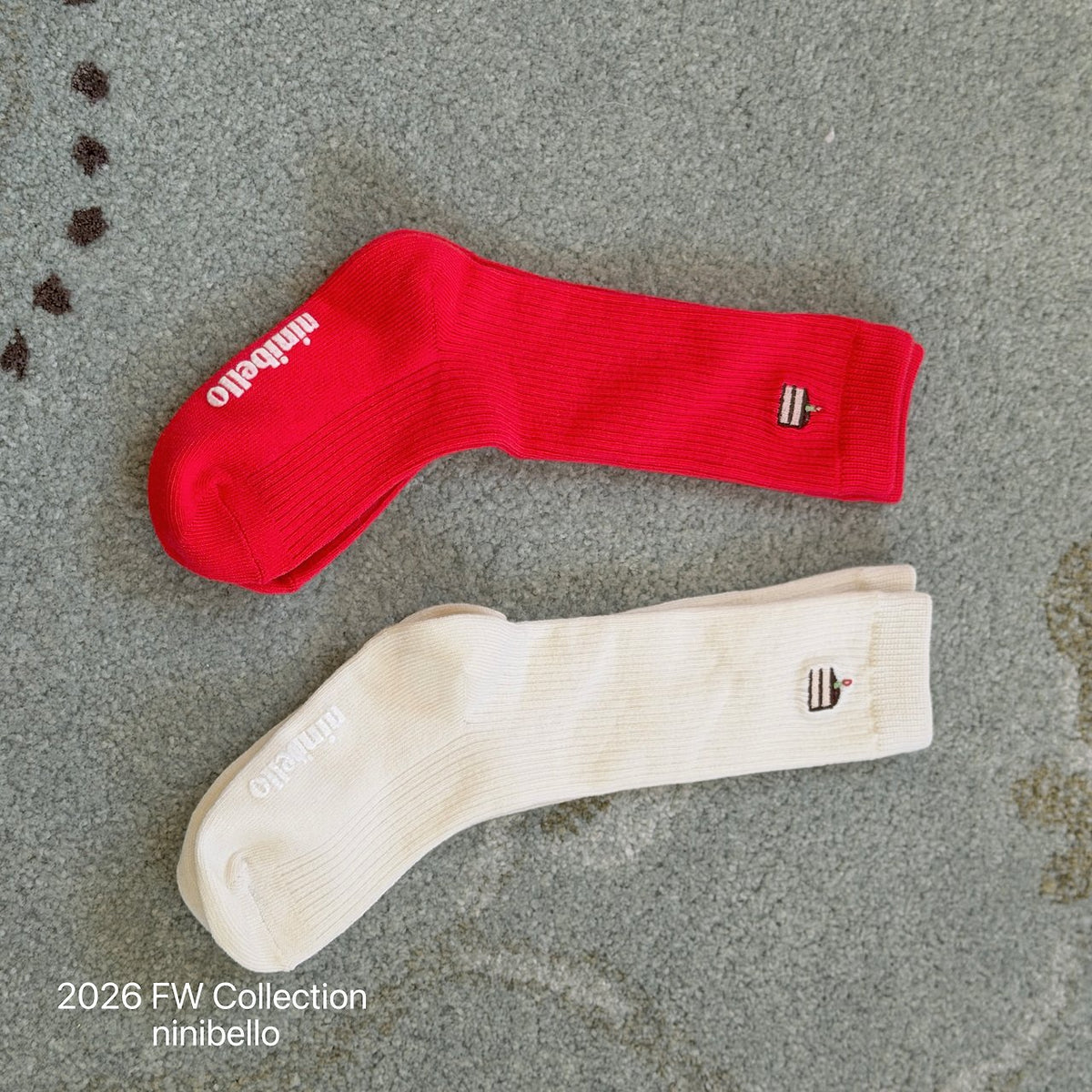 ［ninibello］chukahae socks set