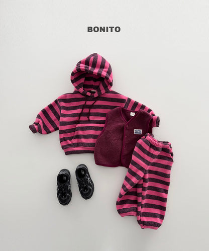 ［BONITO］bold fleece jogger pants