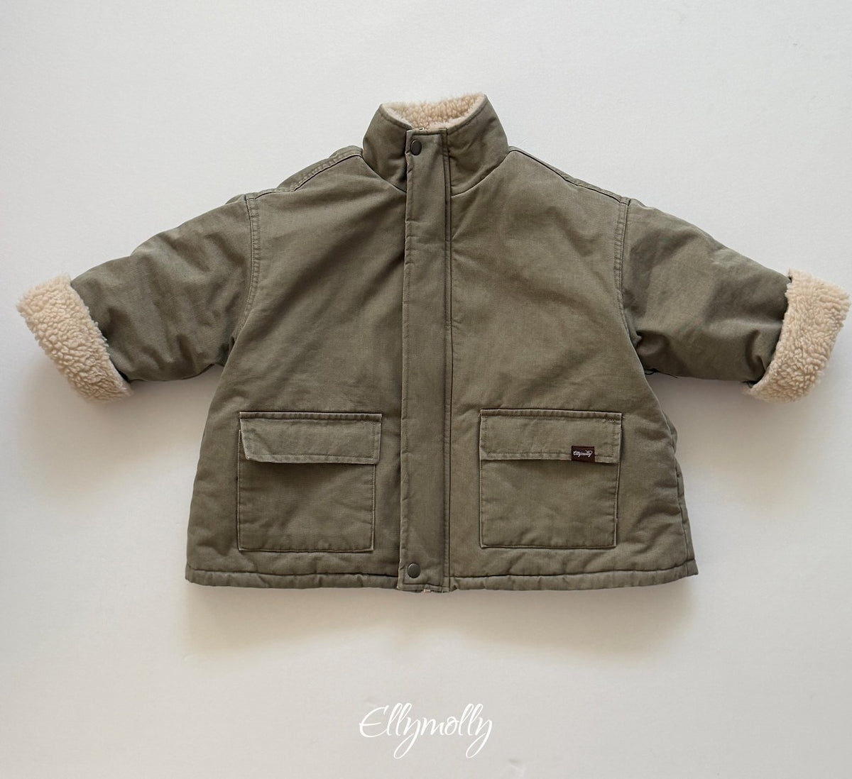 ［ellymolly］kachion fleece jumper