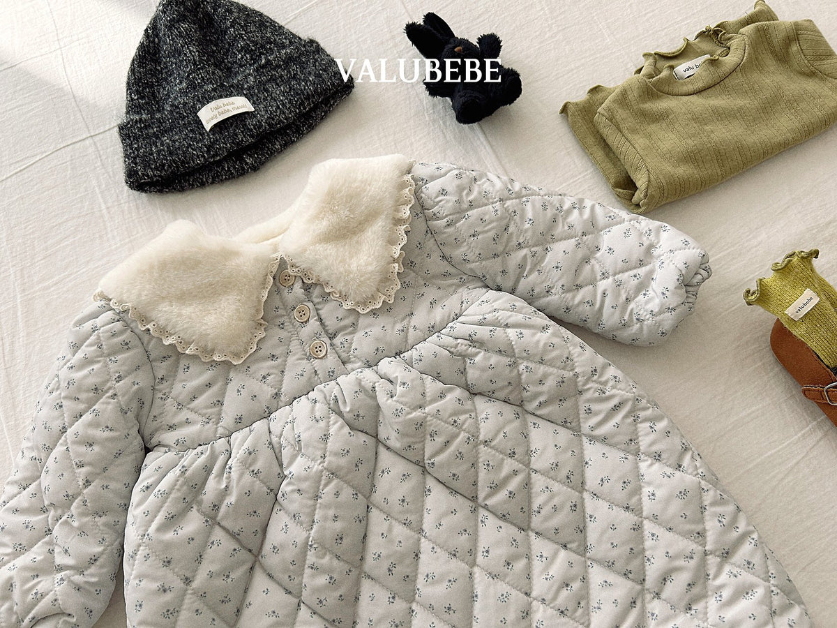［valubebe］sherbet flower padding suit