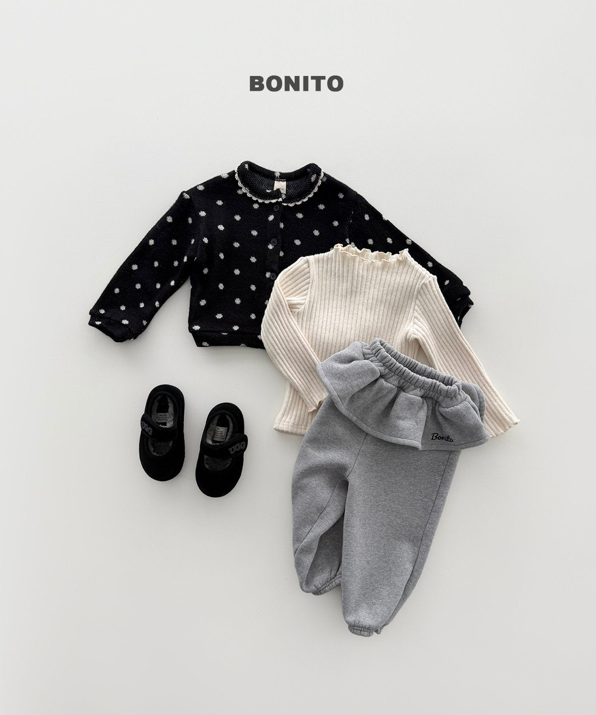 ［BONITO］dot cardigan