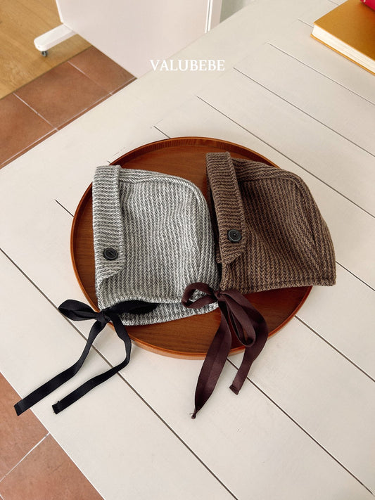 ［valubebe］herringbone brim bonnet