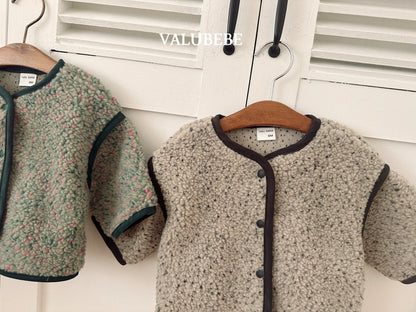 ［valubebe］cotton candy boucle jacket