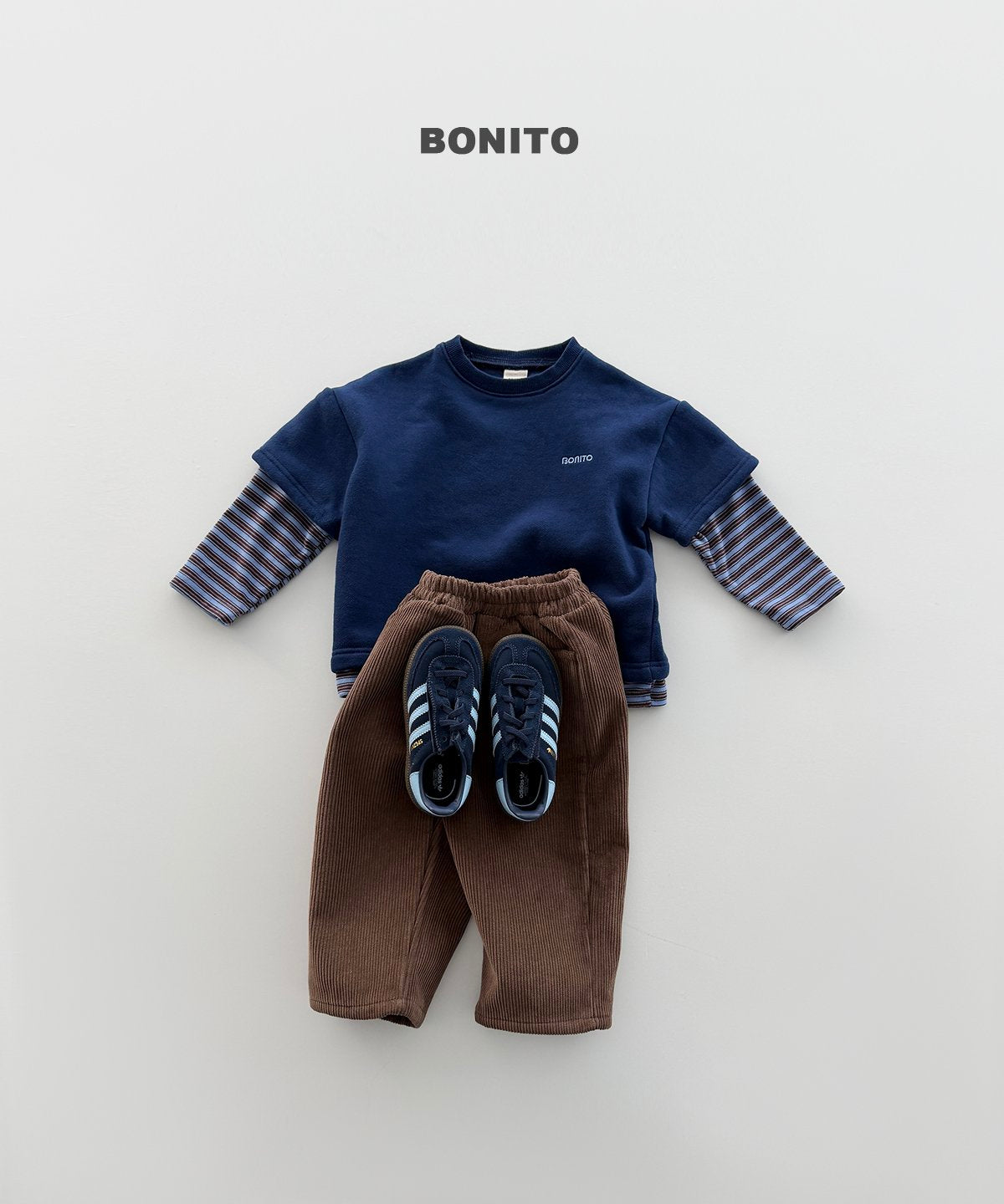 ［BONITO］layered short sleeve tee