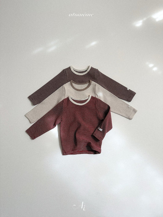 ［atomeme］arden stripe t