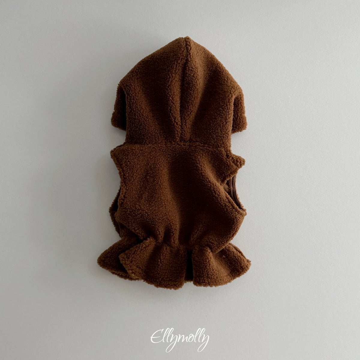 ［ellymolly］bear hood vest