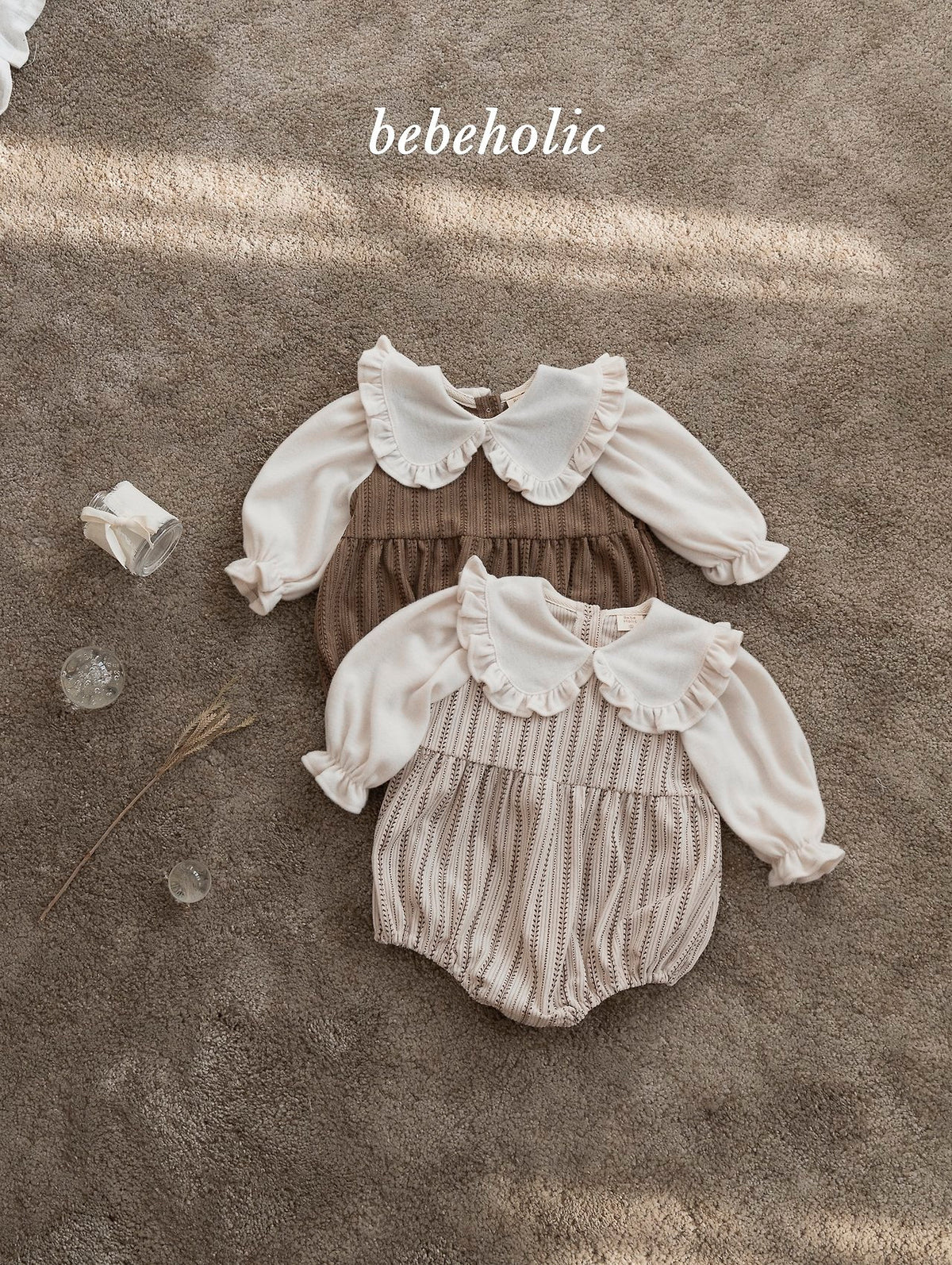 ［bebeholic］leaf collar suit