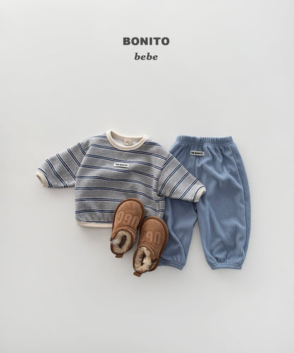 ［BONITO］seven stripe sweatshirt