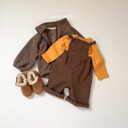 ［mimimarket］peach long sleeve tee