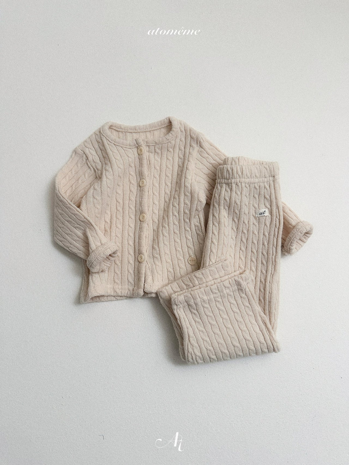 ［atomeme］have knit cardigan