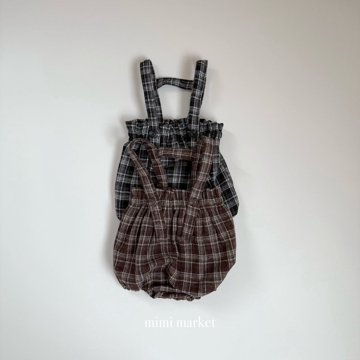 ［mimimarket］carol balloon overalls
