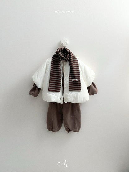 ［atomeme］maybe padding vest