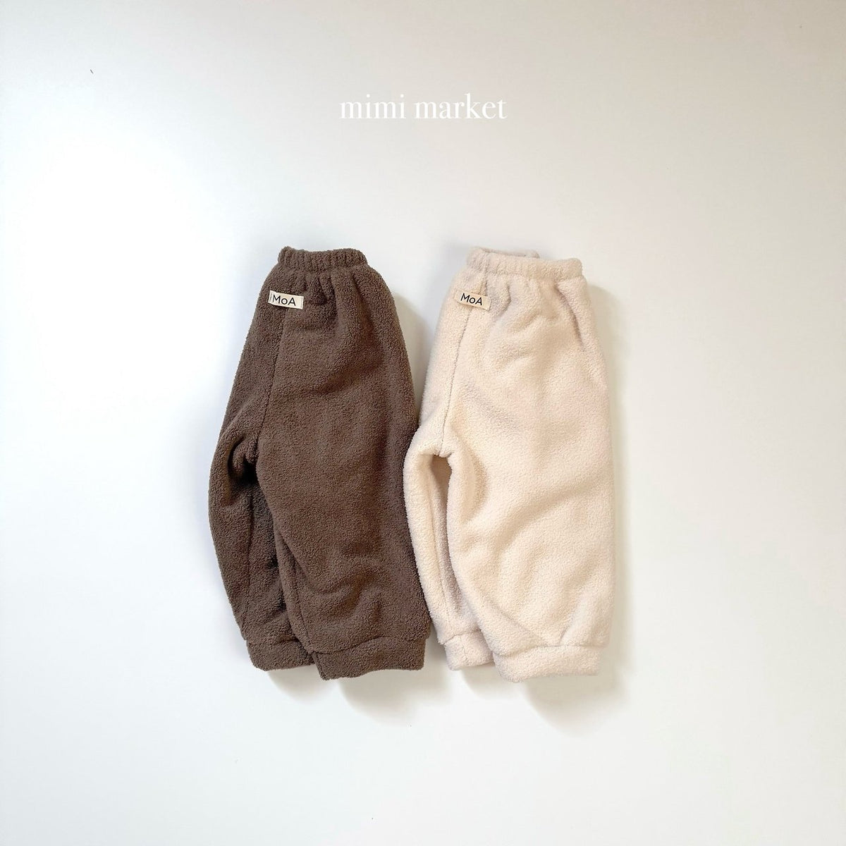 ［mimimarket］egg pintuck jogger pants