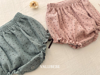 ［valubebe］croissant ribbon bloomers