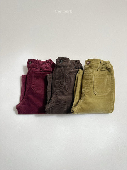 ［minirobe］kiko pocket pants