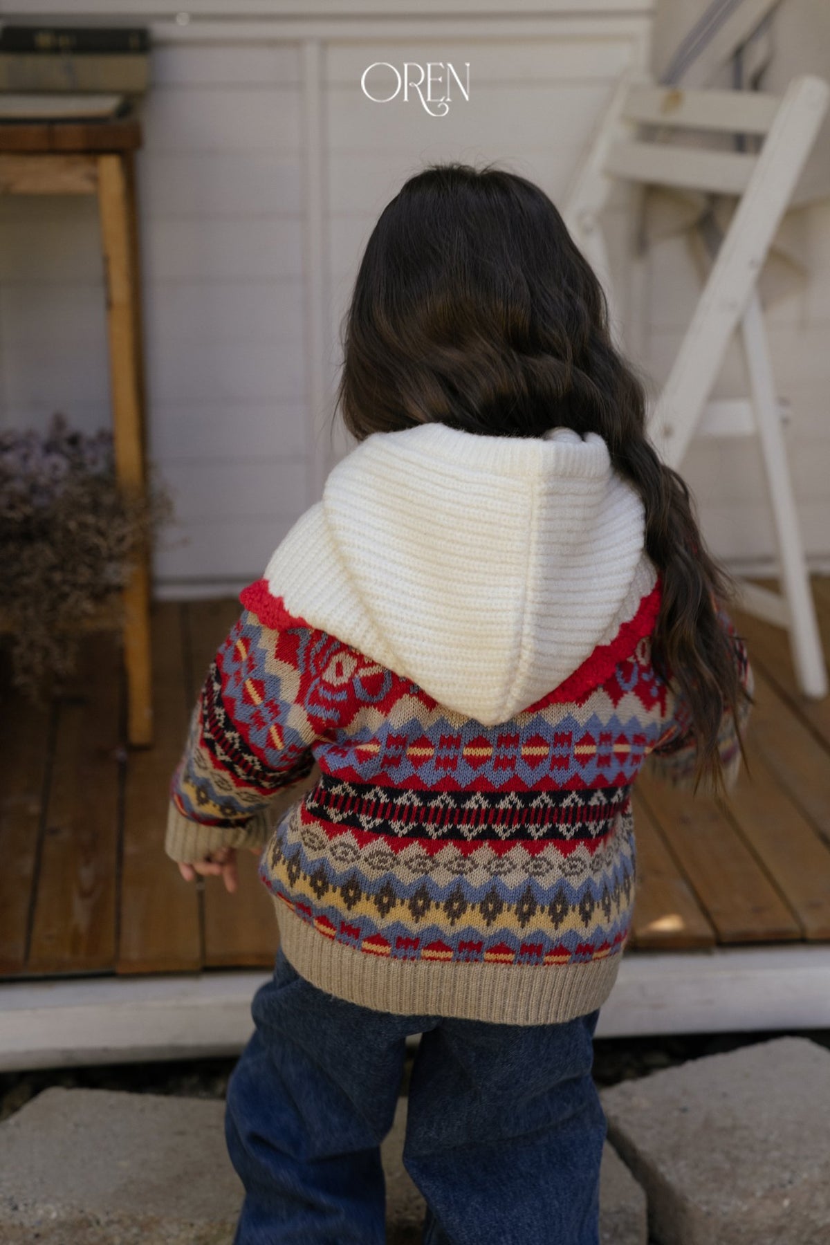 ［OREN］adeline multi wool knit (adult)