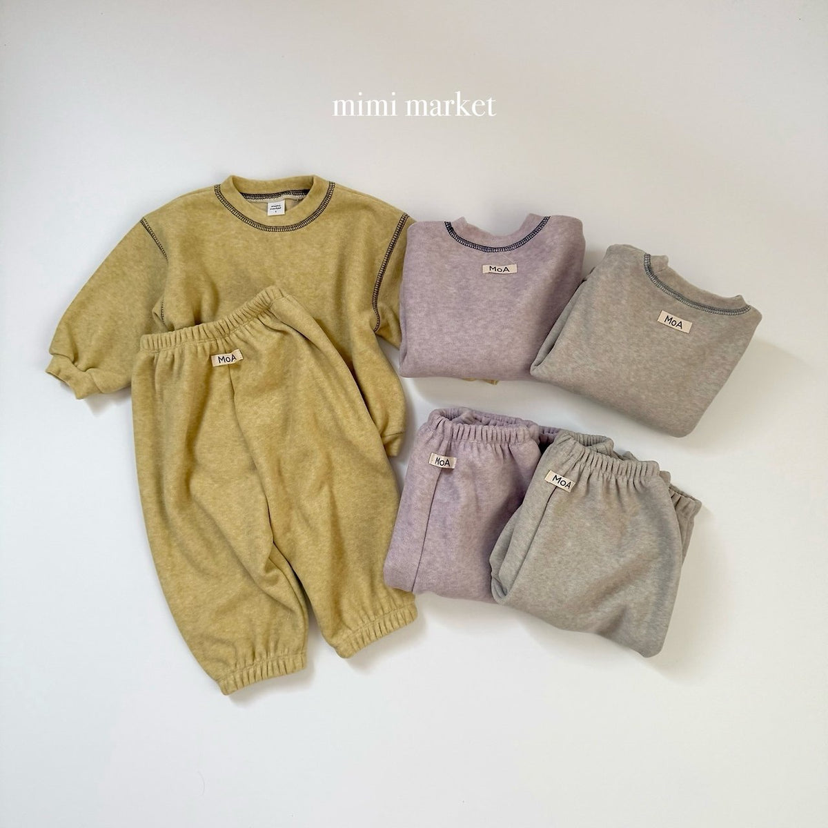［mimimarket］mink terry sweatshirt