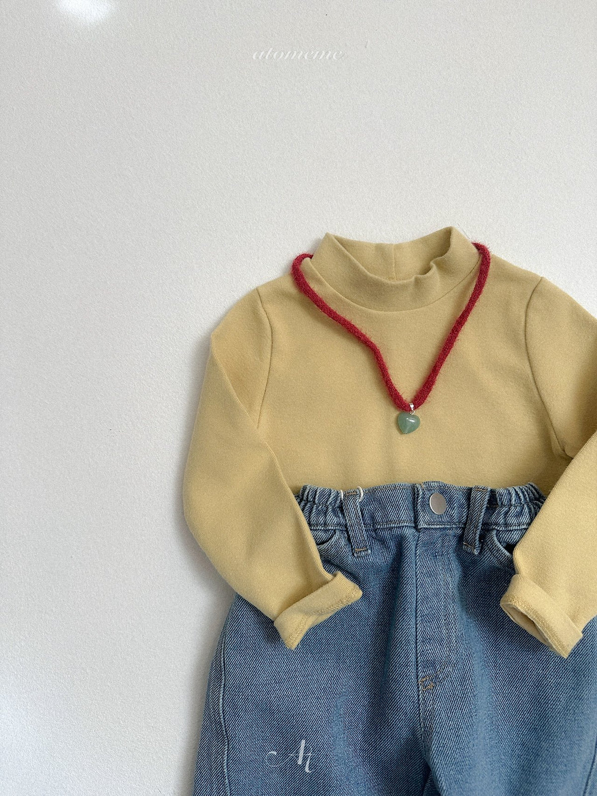 ［atomeme］milk denim