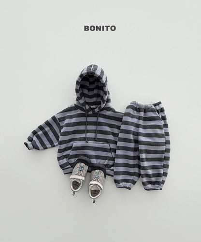 ［BONITO］bold fleece jogger pants