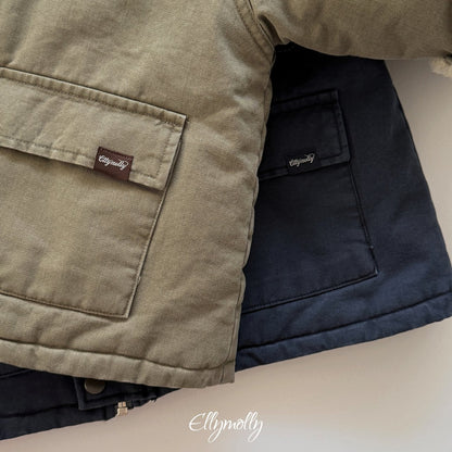 ［ellymolly］kachion fleece jumper