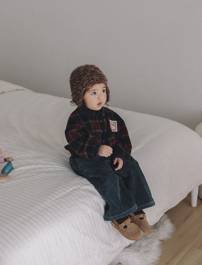 ［ONU］wide fleece denim